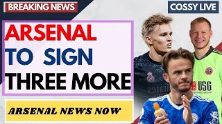 3 MORE SIGNINGS. Arsenal To Sign Madders, Odegaard And Ramsdale ??|Arsenal News Now
