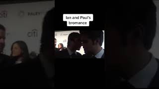 Ian and Paul's bromance#iansomerhalder#paulwesley#tvd#to#funny#damonsalvatore#stefansalvatore#shorts