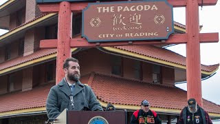 Veterans honored during POW/MIA flag raising ceremony at Reading Pagoda