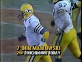 Don Majkowski 2nd Rushing Touchdown Packers vs Bears Dec 17, 1989