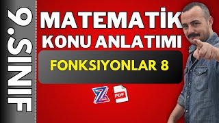 9. Sınıf matematik | fonksiyonlar 8 | 🚩PDF 🚩