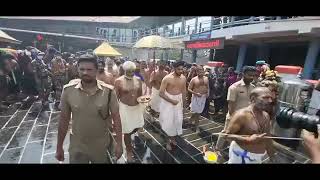 SABARIMALA SANNIDANAM TODAY KALABHAM EZHUNNALLATHU || 17-12-2024