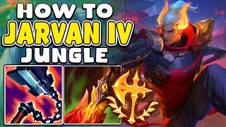 How to Jarvan IV Jungle & CARRY + Best Build/Runes | Jarvan IV Guide Season 13 League of Legends