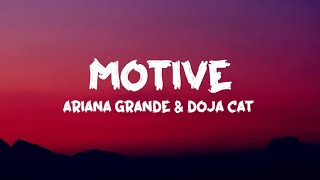 Ariana Grande & Doja Cat - Motive (Lyrics)