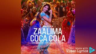 Zaalima Coca Cola (Audio) - Shreya Ghoshal| Nora Fatehi
