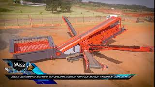 Sandvik Extec S7 Doublebox Triple Deck Mobile Crusher