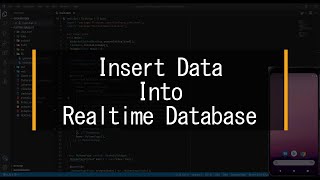 Insert Data into Realtime Database | Firebase - Flutter