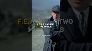 FEAR HAS TWO MEANINGS 😈🔥~ Thomas Shelby 😎🔥~ Attitude status 🔥~ peaky blinders whatsApp status🔥