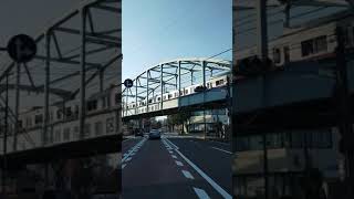 【田園都市線】宮前平駅　街なかの鉄橋を列車が疾走!　東急田園都市線　東急電鉄　尻手黒川道路　ドライブ　川崎市宮前区　仮想旅行　