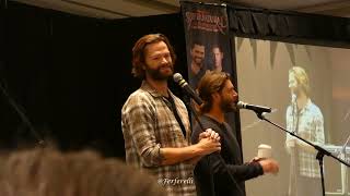 Jensen Ackles and Jared Padalecki Gold Panel - SPNSF 2023