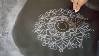 Daily Jhoti Challenge | ଆସନ୍ତୁ ଶିଖିବା ଝୋଟି ଚିତା ଡିଜାଇନ | Muruja Jhoti Chita Rangoli