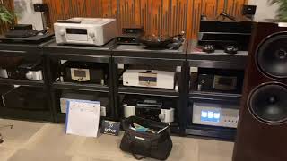 Suncoast Audio adds Rega Turntables and Electronics.  Here is our brand new P8 and Rega Aria Phonost