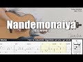 Nandemonaiya (Your Name) - RADWIMPS | Fingerstyle Guitar | TAB + Chords + Lyrics