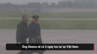 Tổng thống Obama rời Mỹ, bắt đầu chuyến thăm Việt Nam