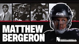 Matthew Bergeron: Canada's prodigy to Falcons' draft pick | Rookie Spotlight | Atlanta Falcons