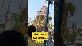 vallioor car festival #shorts #hometown  #murugantemple #vallioor #2022