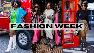 NEW YORK FASHION WEEK VLOG! What the Girls Wore, Sony vs. Canon Vlog Camera & Shows ✨ MONROE STEELE