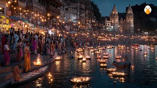 Varanasi, India🇮🇳 Discover the Mystical Night Ceremonies in the Holy City (4K HDR)