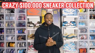 MY CRAZY $100,000 SNEAKER COLLECTION!!