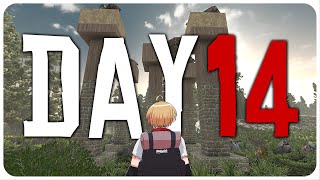 7 Days to Die 1.0 (14) : ホード当日朝に基地が崩壊。どうなった？