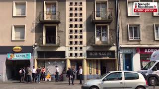 VIDÉO. Poitiers : 17 personnes évacuées d’un squat