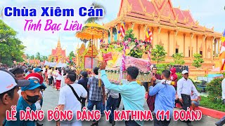 Lễ Hội Dâng Y Kathina Lớn Nhất Chùa Xiêm Cán Bạc Liêu - Hàng Ngàn Người Về Tham Dự Lễ