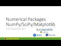[Python] Installation Guide of NumPy, SciPy and Matplotlib