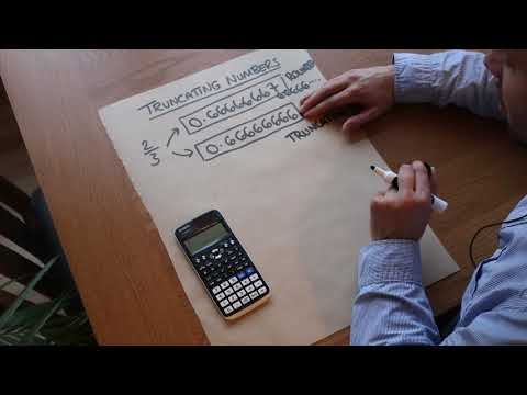 What is a truncated graph quizlet?