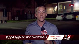 Volusia County schools passes mask mandate