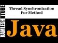 Java Programming Part 49 Thread Synchronization For Method