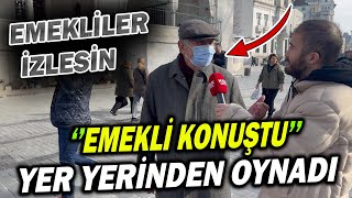 Emekli Konuştu: ''YAV SADAKAMI VERDİ BİZE'' Sokak Röpörtajları - Son Dakika Haberleri -Halk Tv Canlı