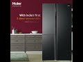 haier 3 door refrigerator’s magic convertible zone