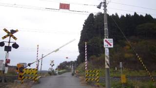 青い森鉄道　金沢踏切