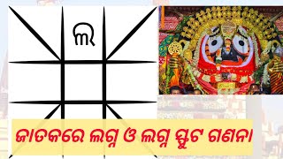 ଜାତକରେ ଲଗ୍ନ ଓ ଲଗ୍ନ ସ୍ଫୁଟ ଗଣନା #lagnacalculation #odiaastrology #lagnaganana