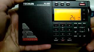 TECSUN PL-330 ile Kısa Dalga'da AM BW (AM Bandwidth) etkisi