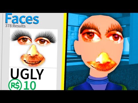 I Made A Roblox Face And Made People Wear It Pakvimnet Hd - ugly roblox faces