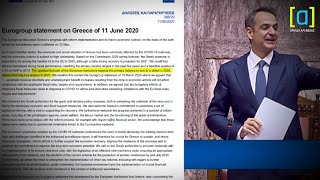 Ο Μητσοτάκης ξεμπροστιάζει τα fake news του Τσίπρα στη Βουλή για τα συμπεράσματα του Eurogroup