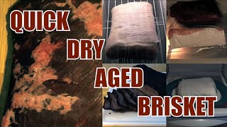 How To Dry Age Brisket In Half The Time