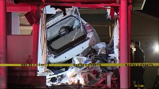 Speeding SUV crashes through Livonia home - sleeping owners unharmed