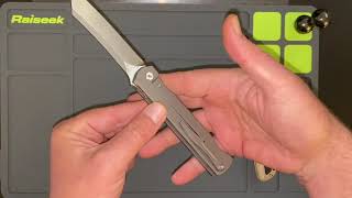 CivOps Gear Review-Katsu Titanium \u0026 CF Folder