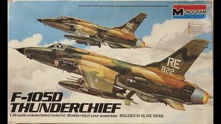 1/48 Monogram F-105D Thunderchief Kit# 5812