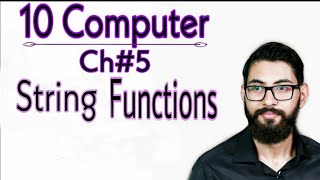 String functions in gw basic | 10 class computer chapter 5