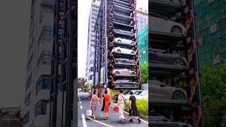 Tower parking building automated parking solutions vertical smart parking system