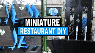 How to Make a Miniature Restaurant