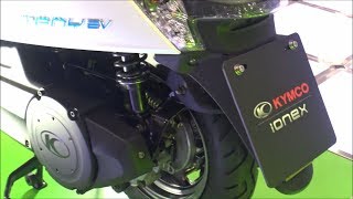 The 2018 Kymco Many EV electric scooter