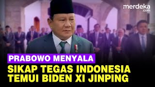 Sikap Tegas Prabowo Usai Bertemu Biden Hingga Xi Jinping: Kita Ingin Bebas Adil