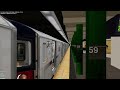 openbve quickie r142 4 train at 59 street