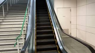 【シンドラー】3X エスカレーター　橋本駅 3X escalator Hashimoto station Fukuoka City Subway Japan