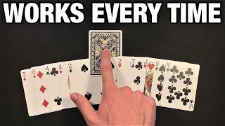 “12 Card Magic” | Brilliant NO SETUP Self Working Card Trick!