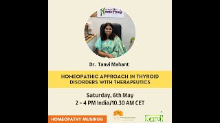 Homeopathic Approach in thyroid disorders with therapeutics